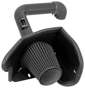 Ford Lobo Performance Air Intake - K&N Engineering - Blackhawk - Black - `04-`07